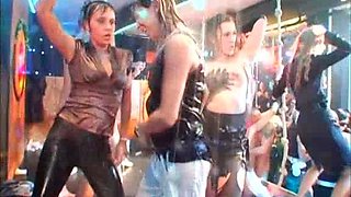 Blonde amateur couple enjoys oral sex on a public nude beach