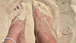 Feet in the Sand!