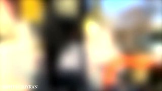 Turkish Amateur Homemade: MILF with Big Natural Tits Invited Home for Doggy Style Blowjob