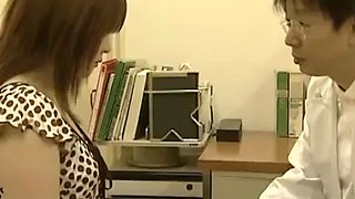 Doctor is allowed to strip and examine naked and little Asian Body