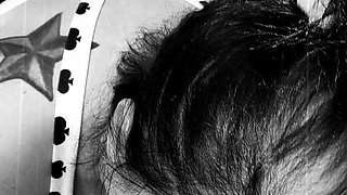 The Pictures Black and White She Sucks That Cock with All Her Fucking Might Cum Guzzler