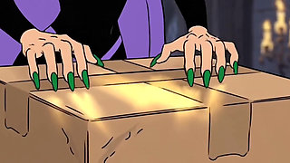 Maleficent and the Magic Pumpkin. Halloween Cartoon