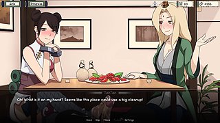 Cartoon and anime lovers enjoy some graphic hentai fun with mature big tit models