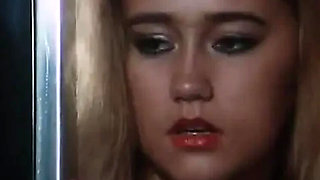 Vintage Italian Blonde in White Stockings Giving Blowjob and Creampie