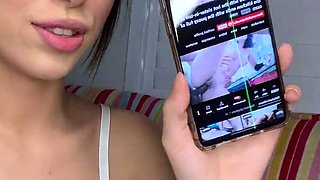 Brazilian Brunette Touches Herself for You
