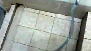 Malaysian Man Masturbates in a Toilet - Amateur Asian Solo