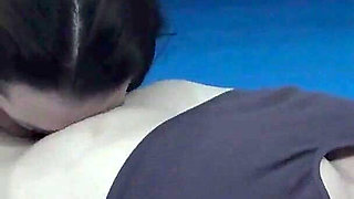 Two Horny and Hot Ladies at the Gym Wrestling and Belly Licking