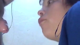 Lizeth's Long Blowjob - Sucking Hot Cum Into Her Mouth