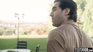 Penelope Woods, Stepdad And Petite Teen In Stepdaughter Fucks