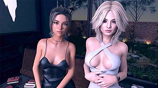 MILF from the Being Dik game gets animated with big boobs in uncensored hentai style