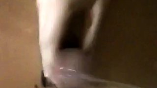 Korean Amateur Sucks Cock in Bathroom Gloryhole