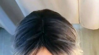 Amateur milf outdoors blowjob and fucking