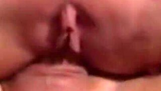 Sexy black hair babe loves big dick in ass