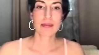 Close up amateur masturbating solo