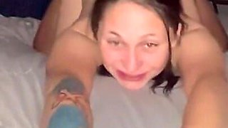Hung BBC Fucks Me From Behind and Breeds My Tight Teen Pussy