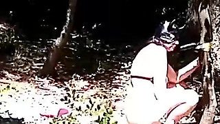 Kinky Couple Caught Playing in the Woods