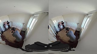 Jessie Ames Behind The Scenes Vr Part Two - Pretty Pawg Gets Even With Cheapskate Sugardaddy In Double Penetration Threesome