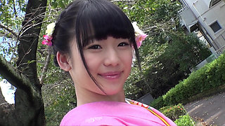 Japanese Babe Gets Her Tight Hairy Pussy Filled with Hot Cum