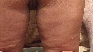 My lover desi girlfriend with a big ass licks my dick and cums in her mouth