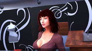 Away From Home Part 109 Cashier Fucked In Her Store By LoveSkySan69