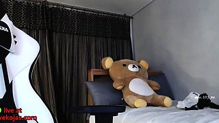 Sexy Asian camgirl showing her big tits: Teen, Amateur  Babe Porn