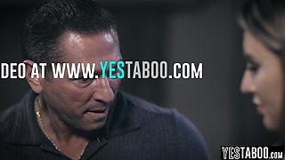 Mature stud hires hooker to roleplay as stepdaughter and fuck her