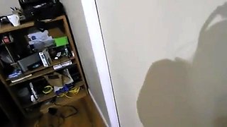 Brother catches sister masturbating