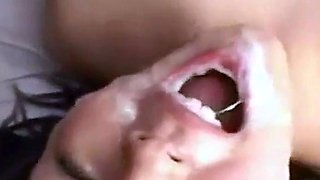Pregnant Japanese MILF Bukkake Gangbang