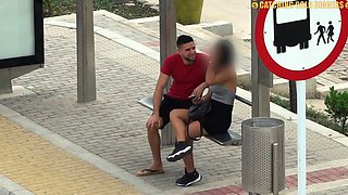 Slutty Venezuelan Girl Gets Picked Up At The Bus Stop And Fucked HARD Back Home