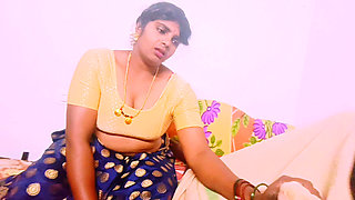 Desi Oldman Fucking Son's Beautiful Wife. Telugu Dirty Talks.