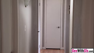 Latina COUGAR sister blows and pummel brutha during online class