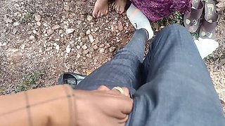 Indian Bhabhi Outdoor Sex With Devar - Desi Village Public Fucking Hindi Audio