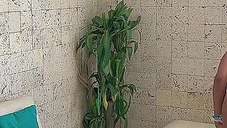 Business Trip with My Employee Gets Out of Control and I Cum on Her Tits