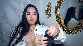 Spandex lookbook featuring Dominatrix Mara in stylish female domination and underwear