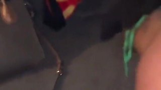 I Told My Stepdad Not to Cum Inside My Tight Teen Pussy in the Pool but He Did Wtf!