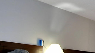 She’s Takes It on All Fours and End up Dangling off Bed, Struggle to Put It in Her Ass at End