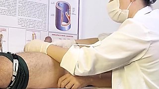 Patient Becomes Rigid in Front of the Nurse During the Examination