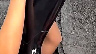 Your Dirty Boot Slut - I Fuck My New Hunter Boots and Ride My Dildo on the Table - Hunter Boot Slut's