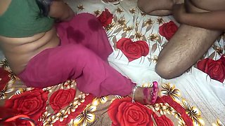 Indian Beautiful Bhabhi Having Romance With Her Husband