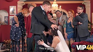 Forbidden Ritual: Bride's Dark Initiation in the Mansion