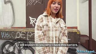 Beautiful russian redhead is so desperate for money, she let me use her however i want