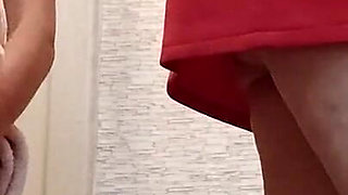 When I Came Out of the Shower Into the Kitchen, I Couldn't Help but Cum on My Stepmom's Ass