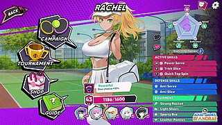 Ep12: Hentai Scenes with Martina, Venus and Monica - Academy Love Saga: Tennis Angels Ex