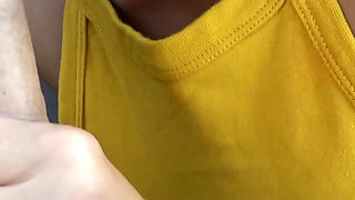 Teen deepthroat big cock and cum on pussy