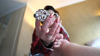 Your New Urethral Chastity Cage