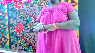 Boss  having sex with Indian Tamil desi maid chubby women