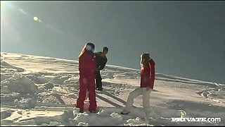 Members of the Ski Rescue Patrol Find a Stranded Skier and Screw Him - Private Porn Sex Videos