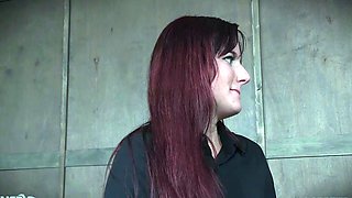 Ariel Blue punishment for a bad mouth sales