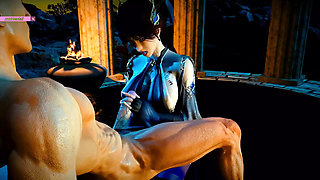 Cao Ying Sculpted for Desire: Bigboobs & Bigbutt - 3D Animation