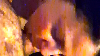 Cum in mouth flaccid - Homemade handheld cam
